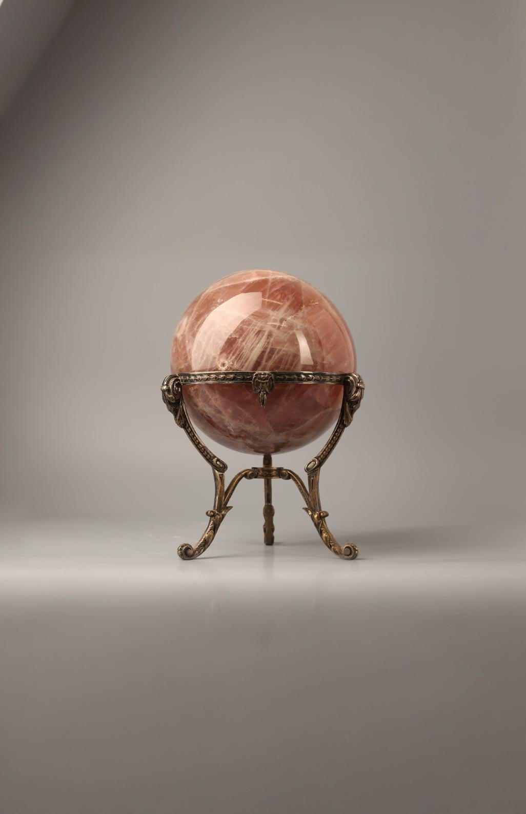 Rose Quartz crystal sphere