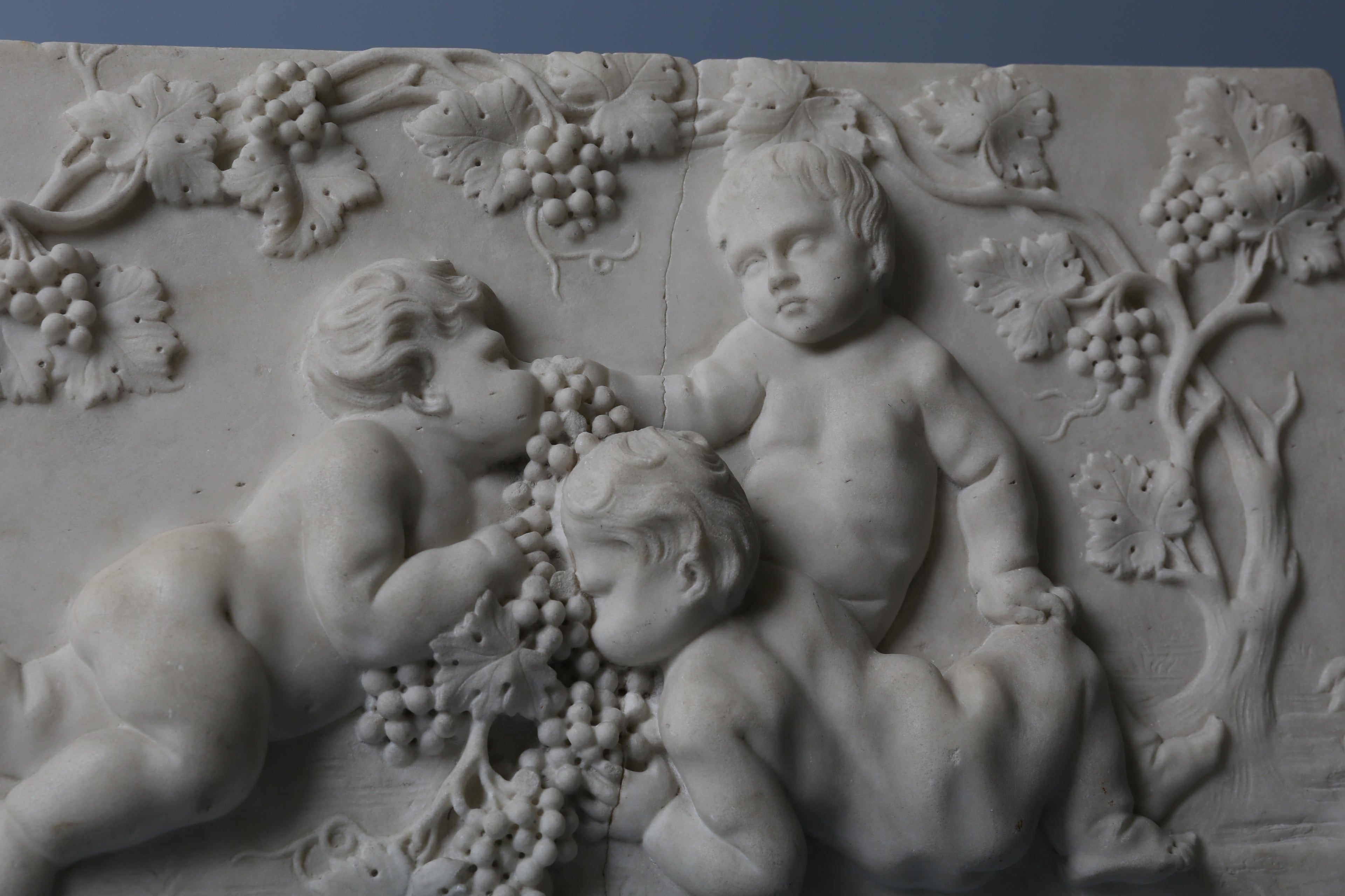 Harvest of Innocence - A Baroque in Marble Relief