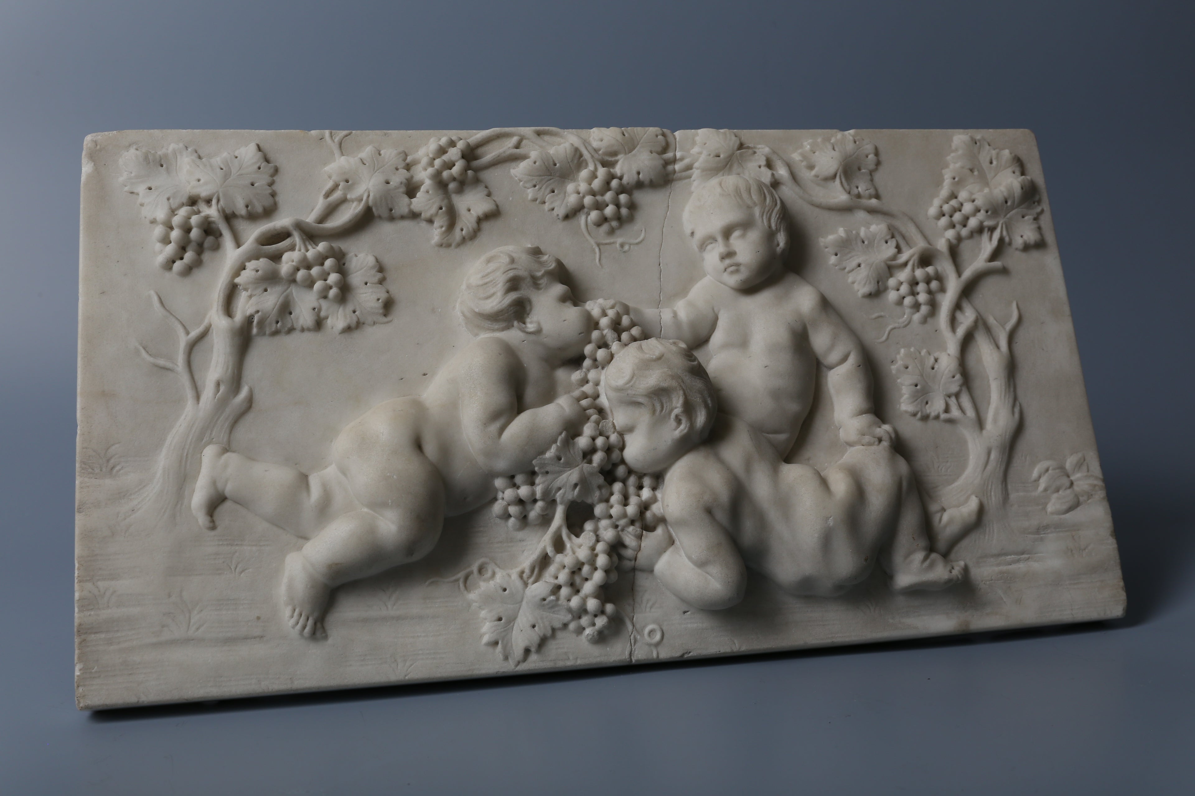 Harvest of Innocence - A Baroque in Marble Relief