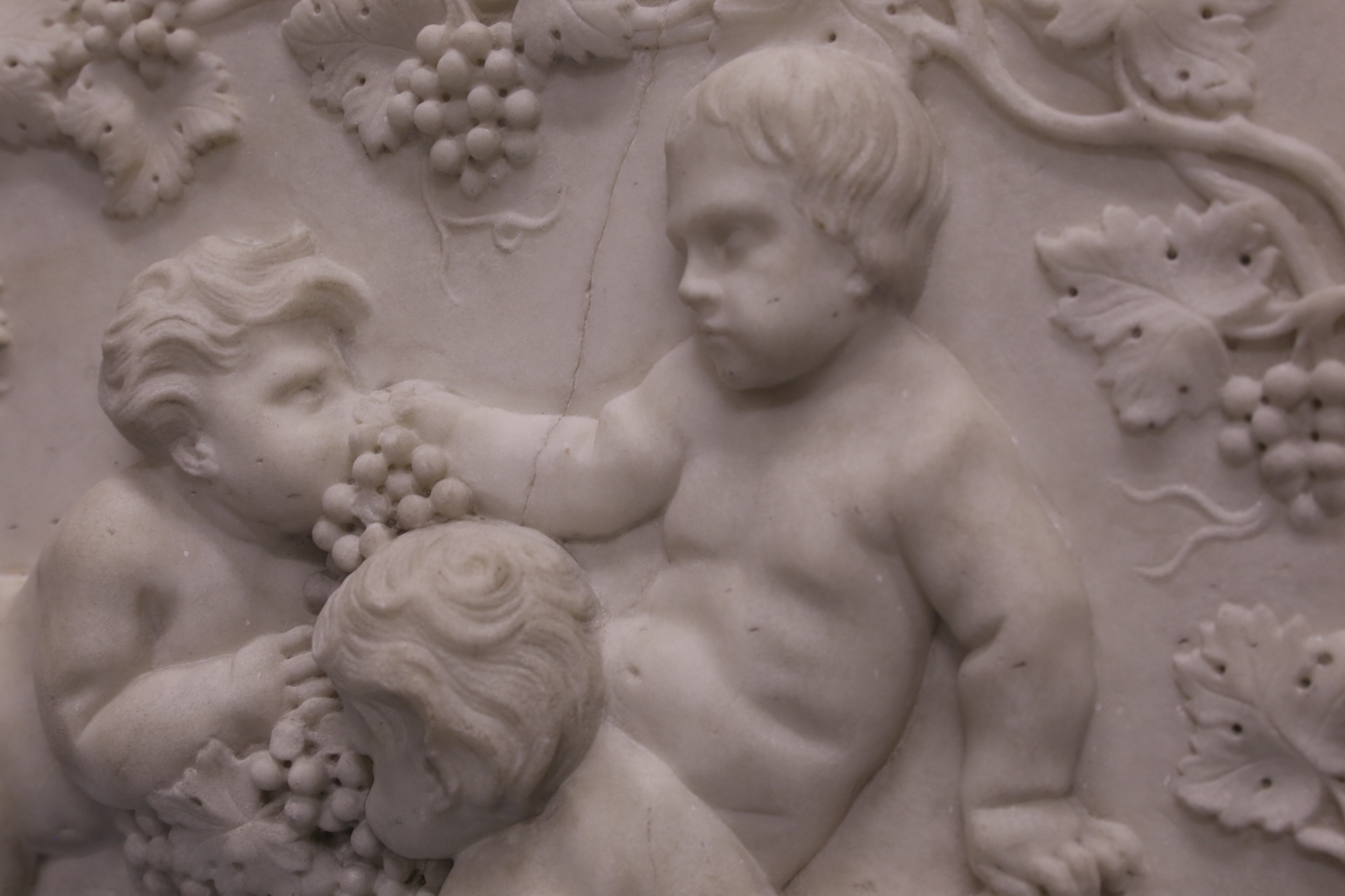 Harvest of Innocence - A Baroque in Marble Relief