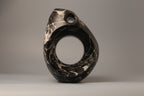 Nero Portoro Marble Sculptural Vase