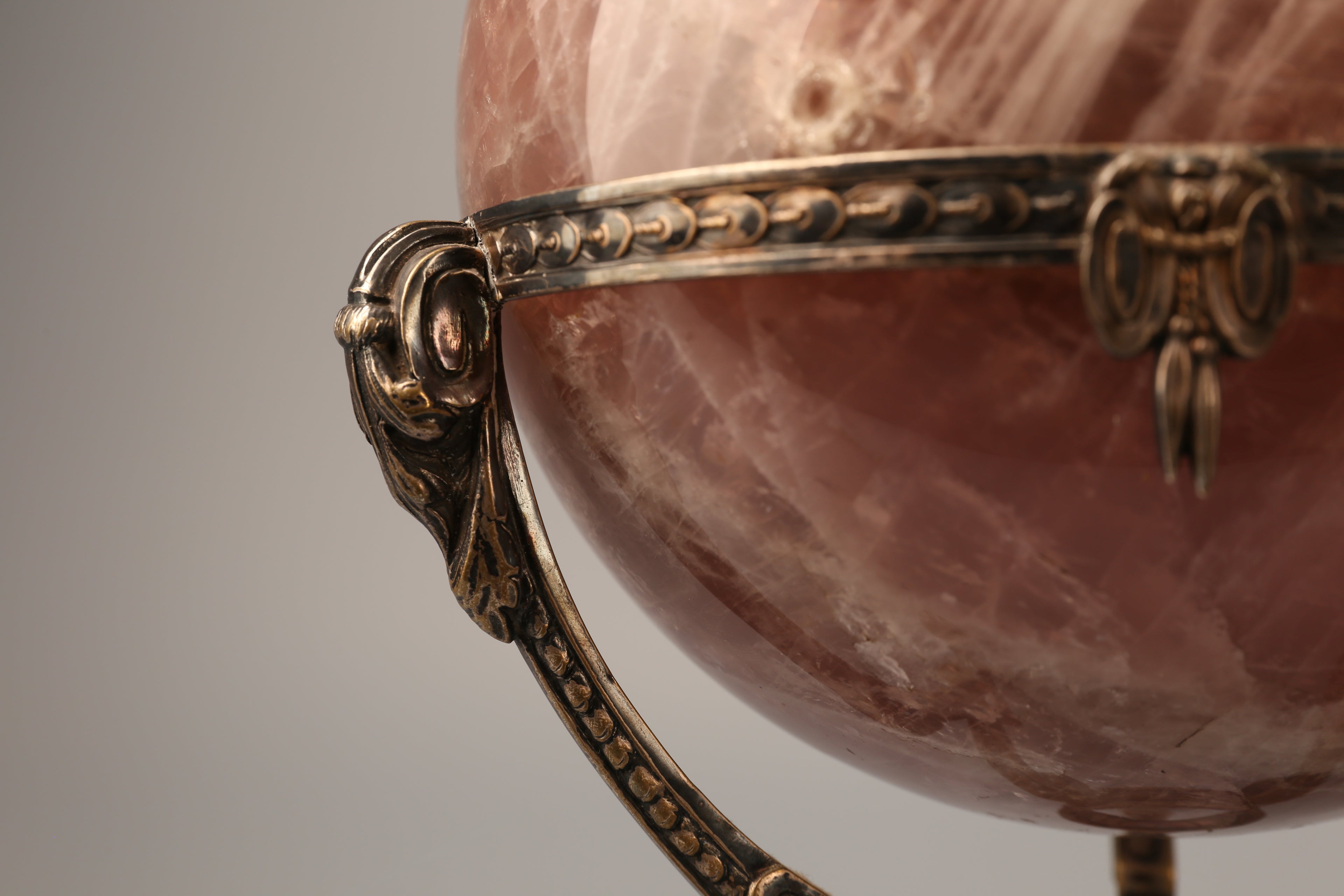 Rose Quartz crystal sphere