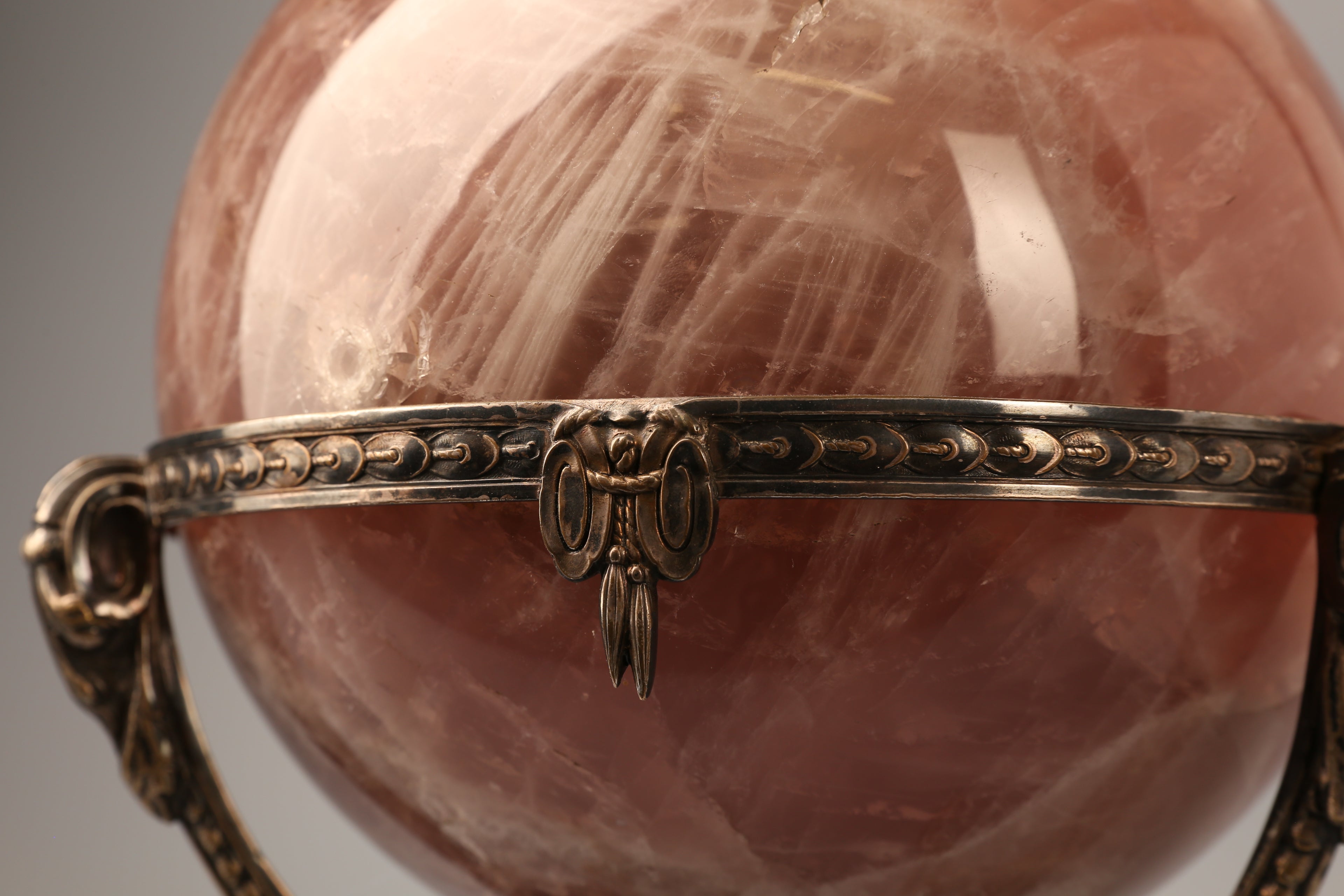 Rose Quartz crystal sphere