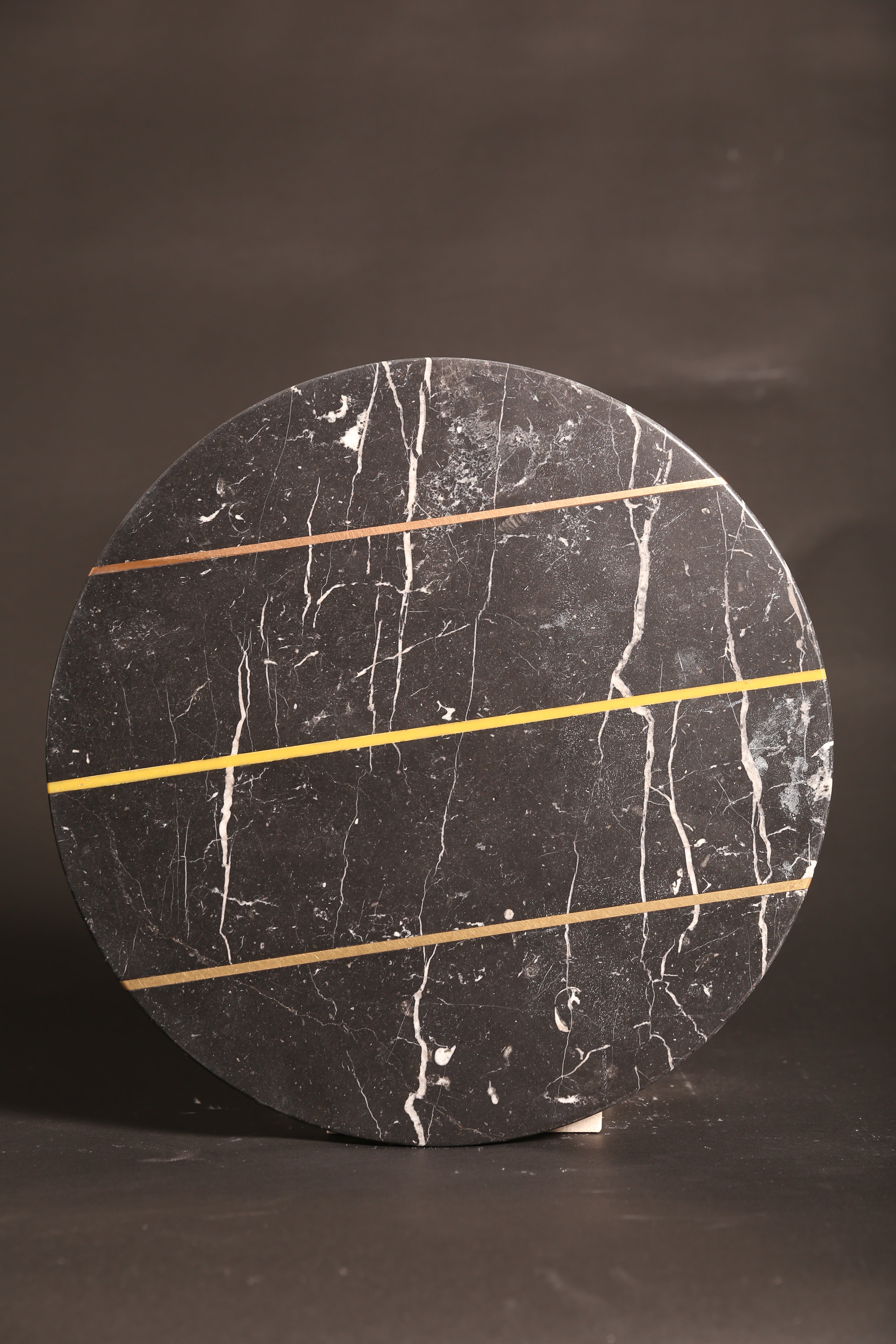 Black Portoro Marble Platter